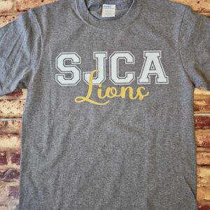 SJCA Cursive Lions