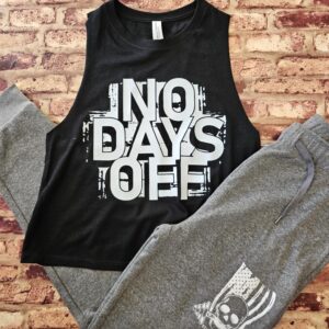 No Days Off Crop Tank