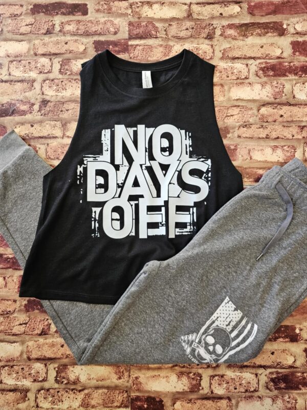 No Days Off Crop Tank