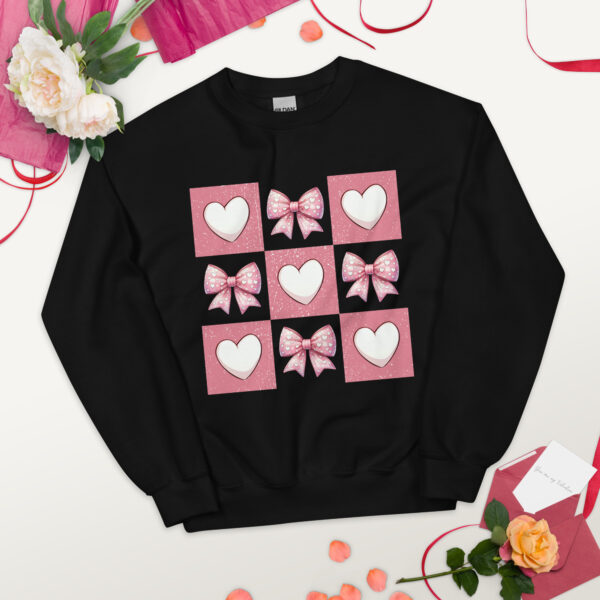 Retro Coquette Valentine’s Sweatshirt - Image 2