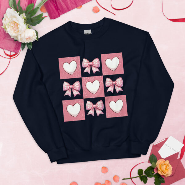 Retro Coquette Valentine’s Sweatshirt - Image 3