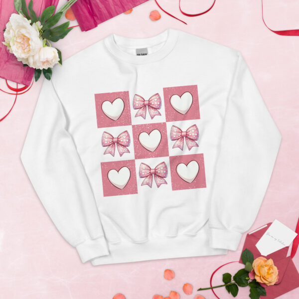 Retro Coquette Valentine’s Sweatshirt - Image 5