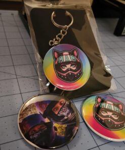 MAM Motorcycle Club Keychain, Button, or Magnet – Custom Available