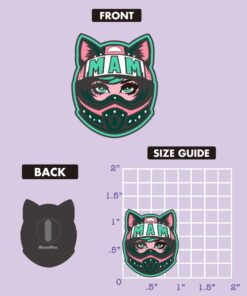 MAM Motorcycle Club Hard Enamel Pin – 1.5” Premium Lapel Pin