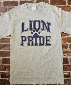 Lion Pride Paw Print Spirit Tee