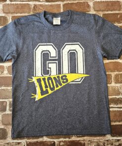 Go Lions Pennant Flag Spirit Shirt
