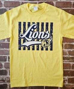 SJCA Spirit Shirt Lions